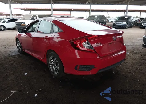 2018 Honda Civic Lx z USA, uszkodzony, nr VIN 2HGFC2F59JH531521